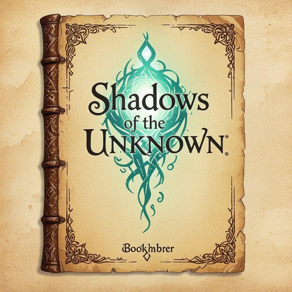 Book front cover title shadows of the unknown 