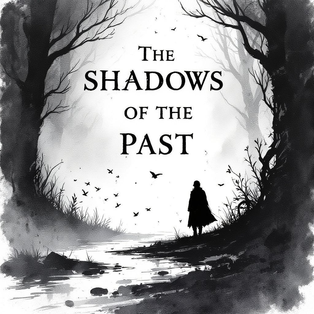 Book front cover title of the shadows of the past