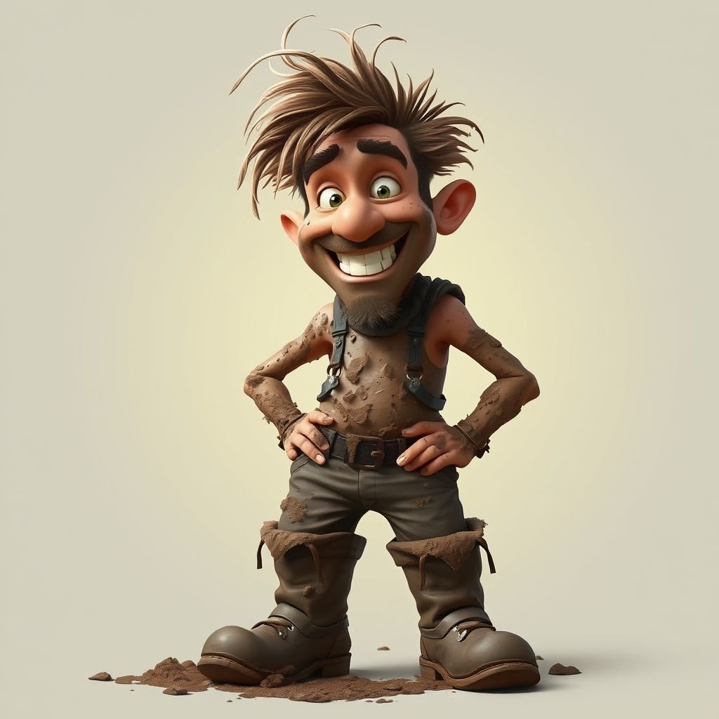 Create a adult funny character name mud dud