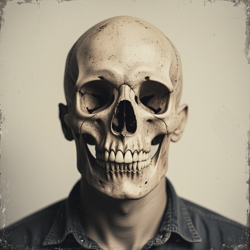 Skull head guy
