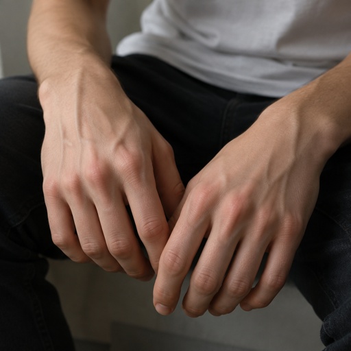 Metacarpal Knuckles Hands Teen Boy 