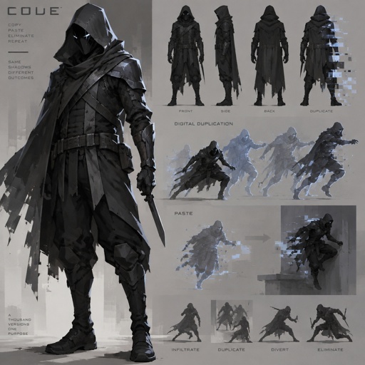 assassin name code, copy cat, copy and paste ability