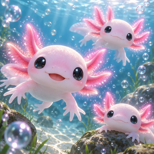 Anime axolotl‘s