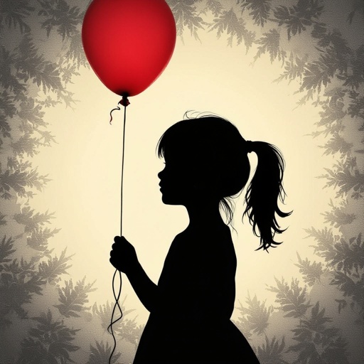 Silhouette of a girl