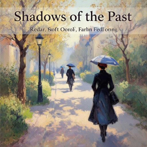 Book front cover title of the shadows of the past