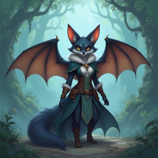 Female bat Tabaxi