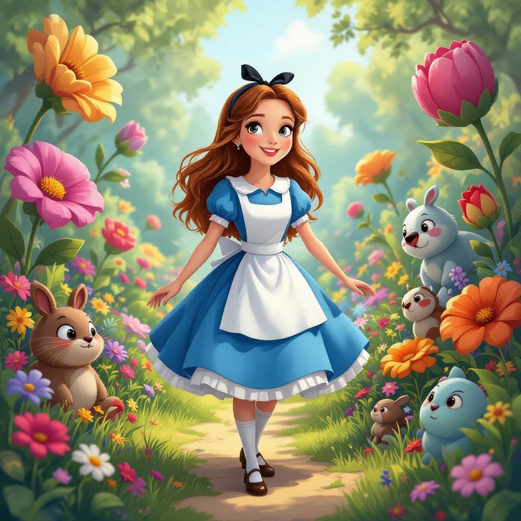 Alice in wonderland adult