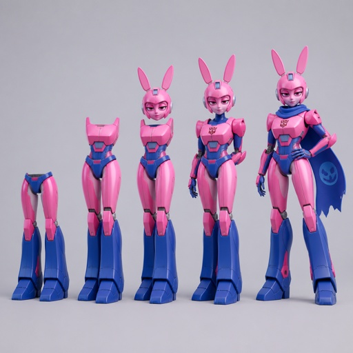 Pinki from Sprunki as Elita One merging with Jevin from Sprunki starting with her legs 