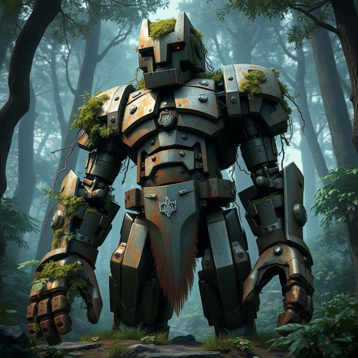 Iron golem from Minecraft