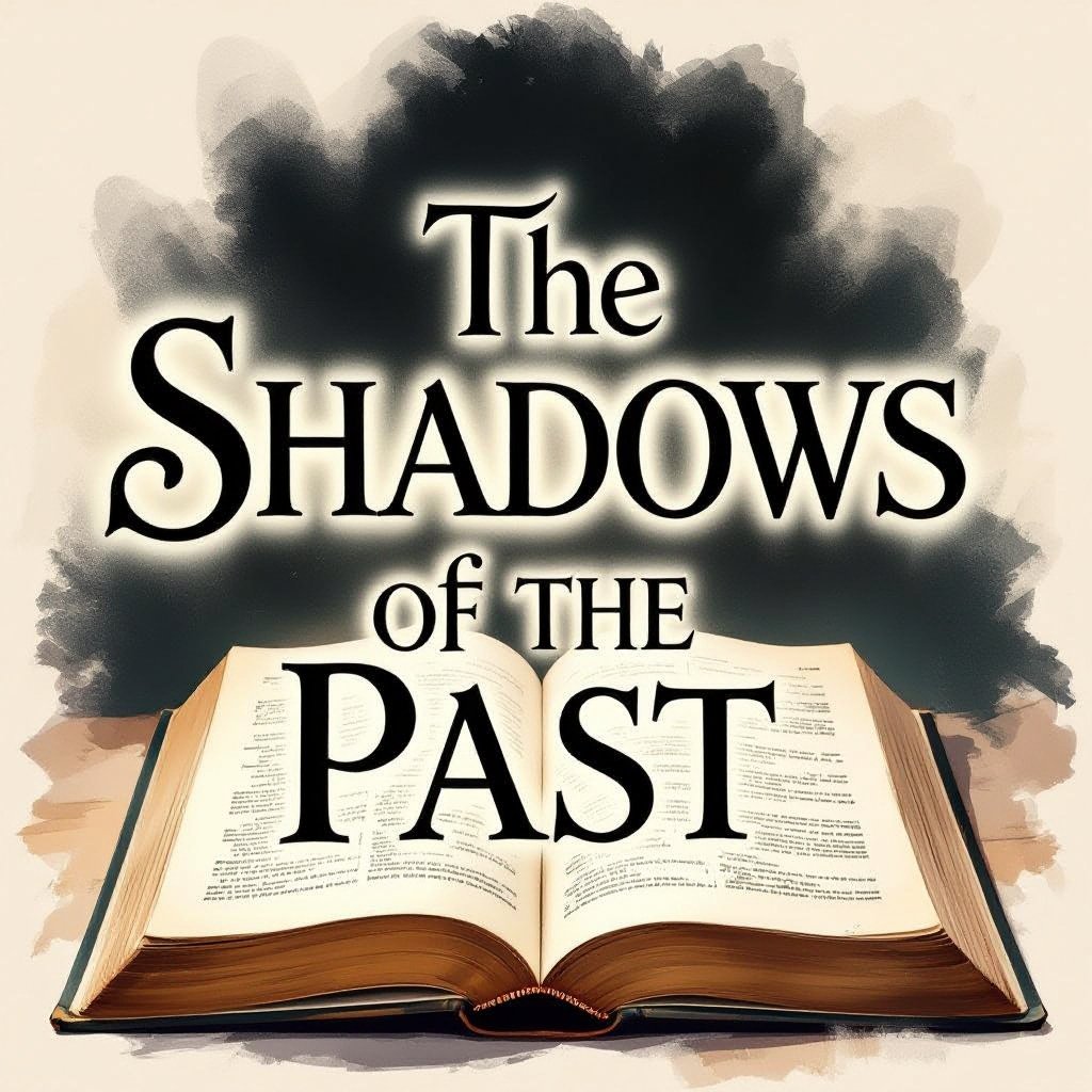 Book front cover title of the shadows of the past