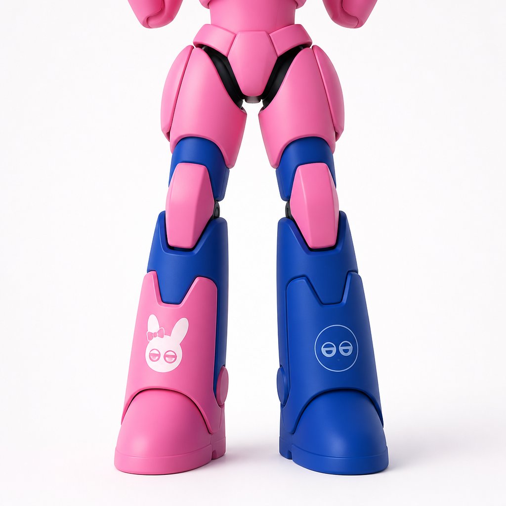 Pinki from Sprunki as Elita One merging with Jevin from Sprunki starting with her legs
