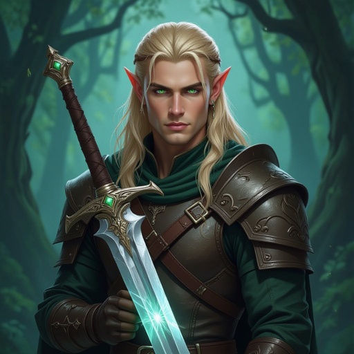 Green eyed blond hair male