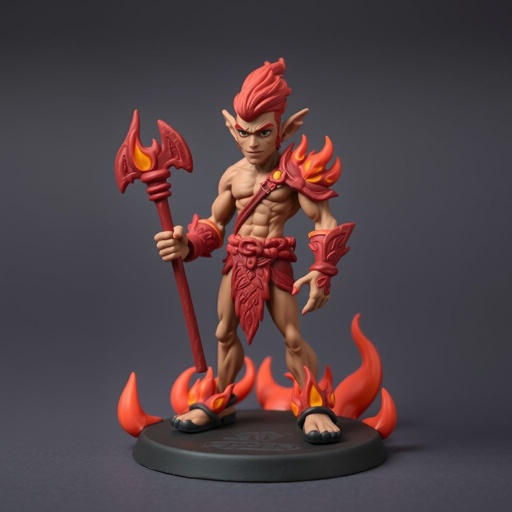 Create a character: battle hero Rhen the Fire-Singer – A lean, muscular man. Show him head to toe including his shoes.