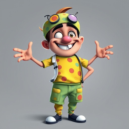 create a doctor. Who is funny human looking from head to toe. And he always immediately results to surgery for anything even small things. So please be sure to show his whole outfit head to toe. Make him have only 1 tooth