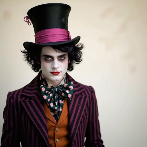 The mad hatter son as a hot teenager