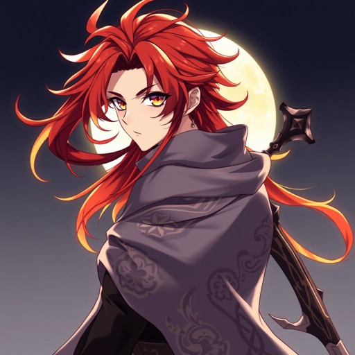 Diluc from Genshin Impact