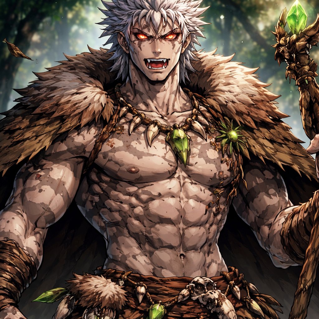 6’9” male Goliath Druid with angrier issues