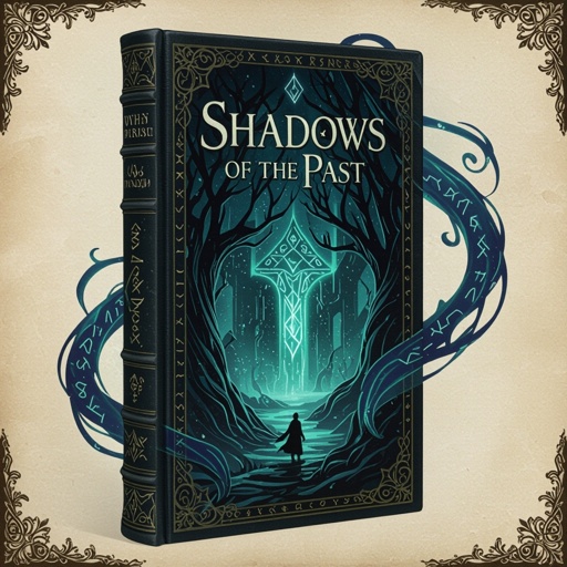 Book front cover title of the shadows of the past