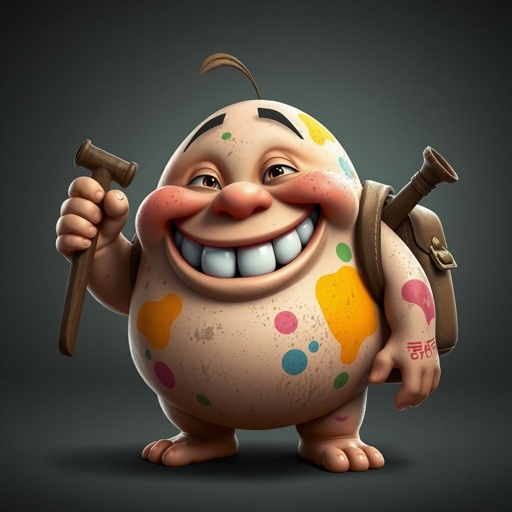 Create a funny character name mud dud 