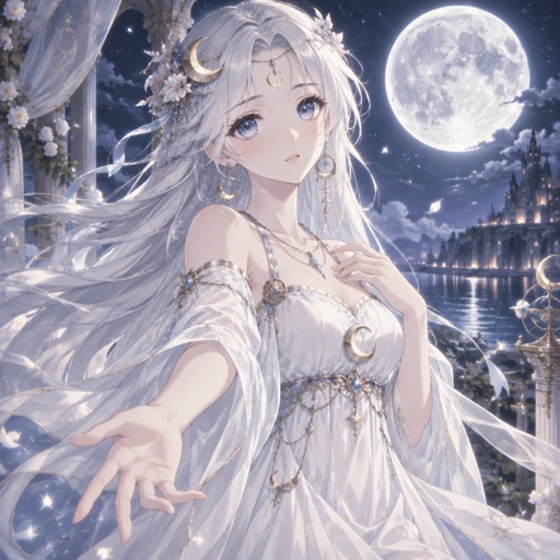 Ethereal moon goddess 