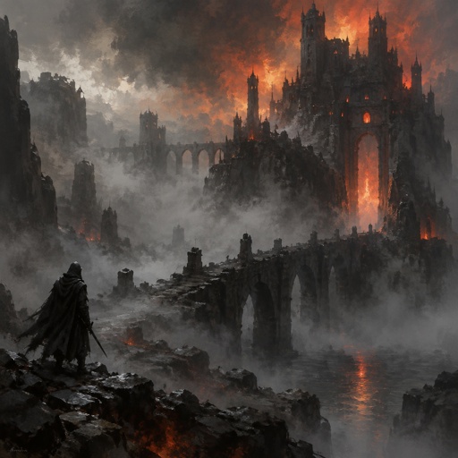 Dark fire and fog