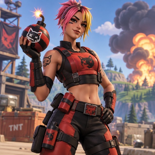 Tntina from Fortnite