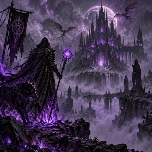 Dark fire and fog