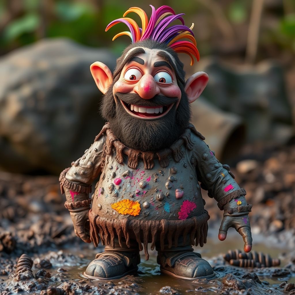 Create a adult funny character name mud dud