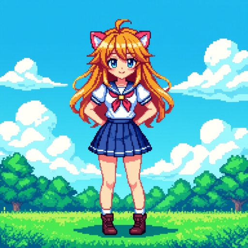 tsundere girl