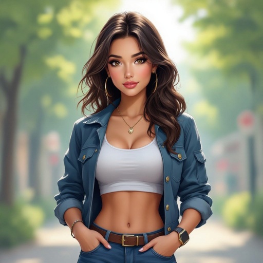 Pokémon Trainer Beautiful Adult Babe