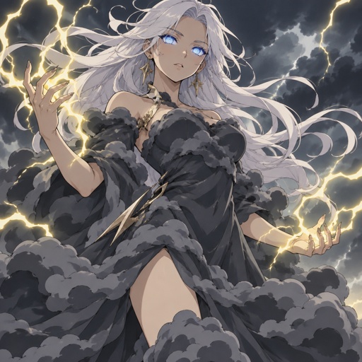 Female storm elemental 