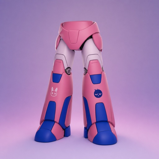 Pinki from Sprunki as Elita One merging with Jevin from Sprunki starting with her legs 