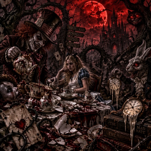 The mad hate for Alice in wonderland 