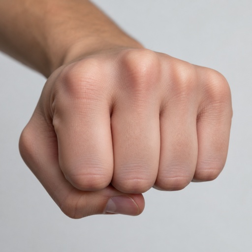  Fist Metacarpal Knuckles Hand Teen Boy 