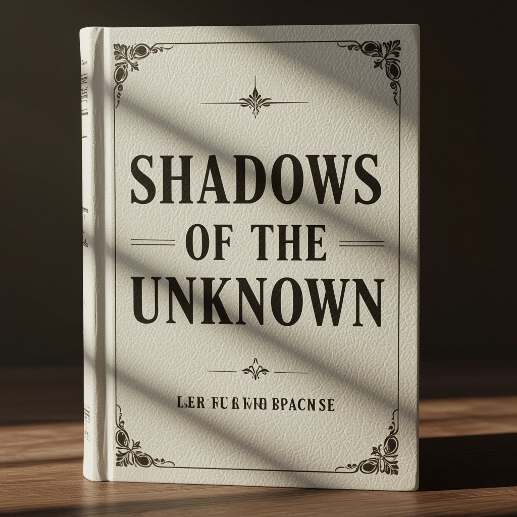 Book front cover title shadows of the unknown 