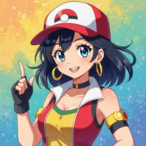 Pokémon Trainer Beautiful Adult Babe