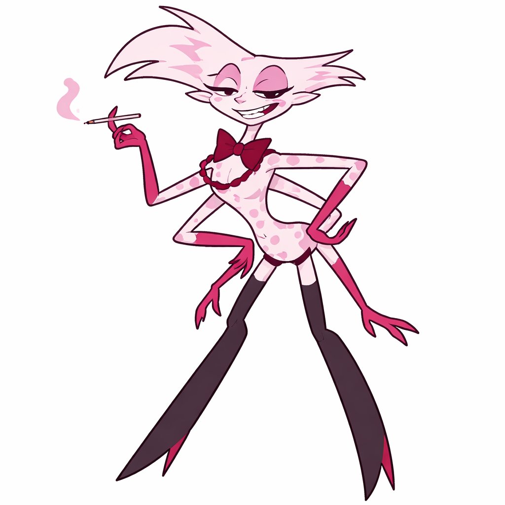 Angel dust from hazbin hotel