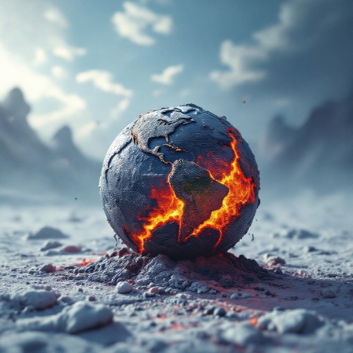 horror lava globe 