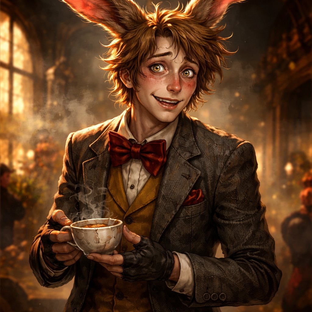 The March hair as a human