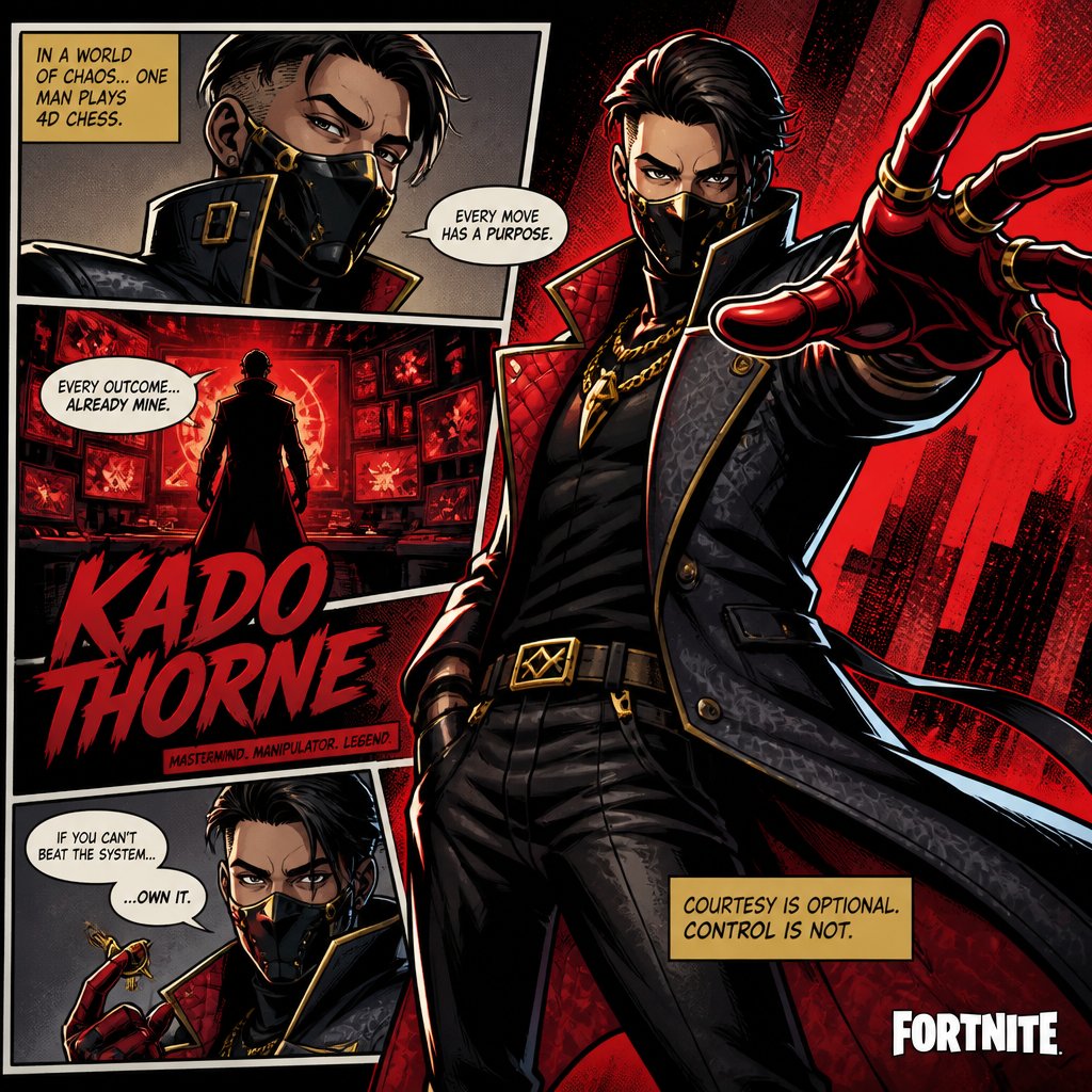 Kado Thorne from Fortnite