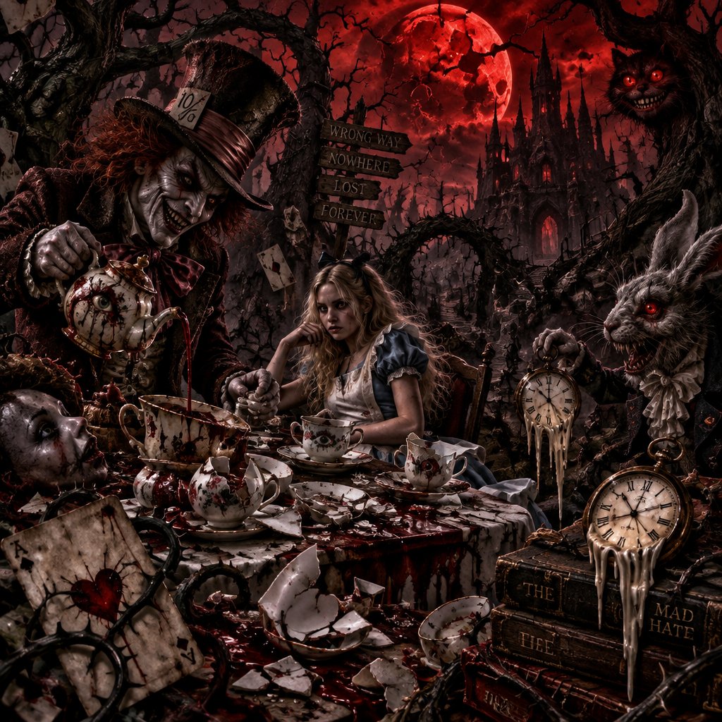 The mad hate for Alice in wonderland