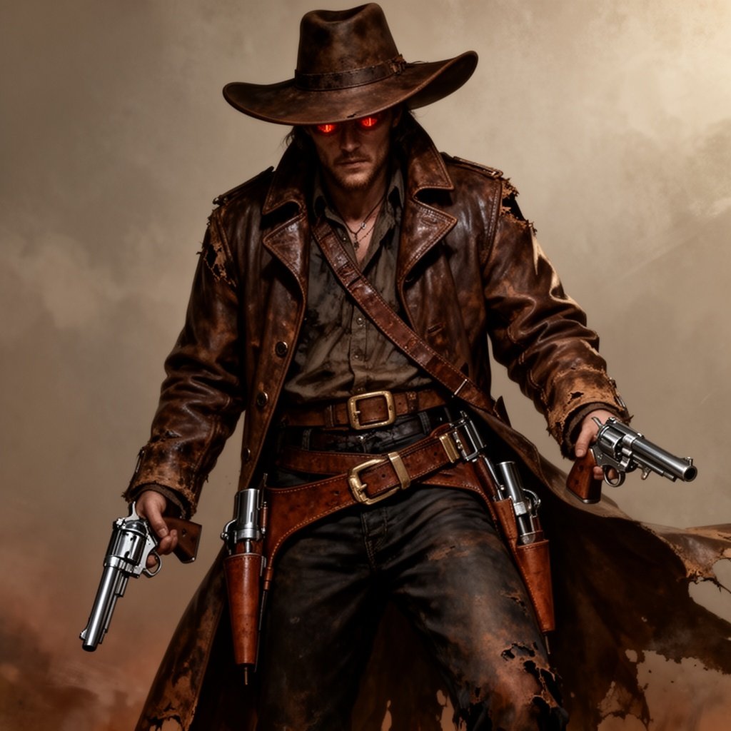 Demon eyes gunsligner