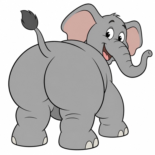 Elephant Butt Fat