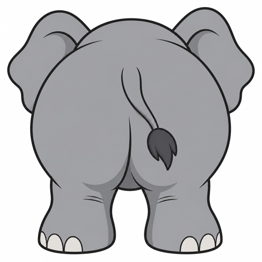 Elephant Butt