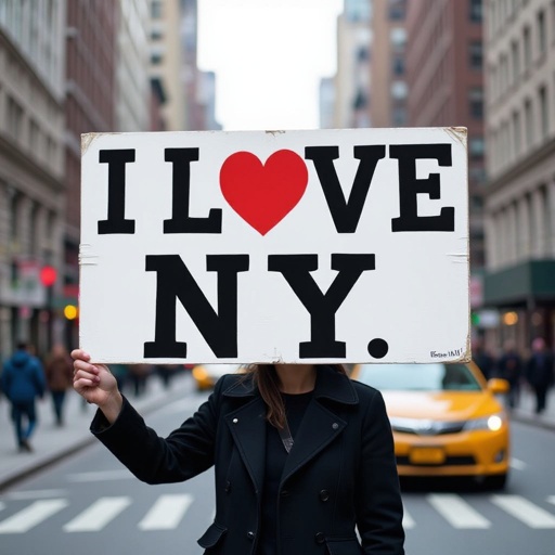 I love NY design cartoonish