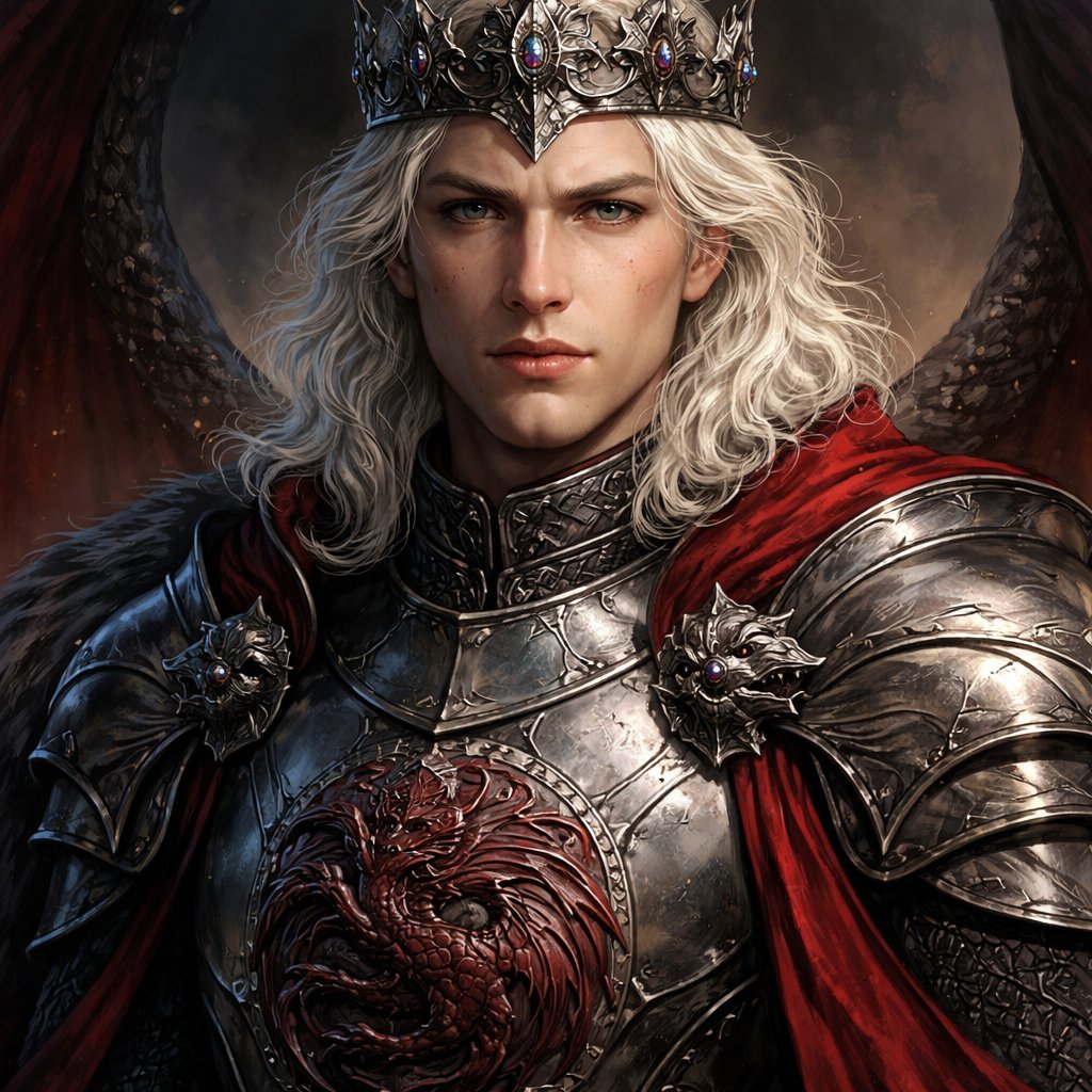 Book Accurate Aegon Targaryen