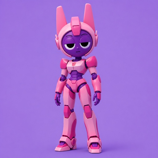 Pinki from Sprunki as Elita One merging her legs onto Jevin from Sprunki and then her arms and then her Body and lastly her head and helmet