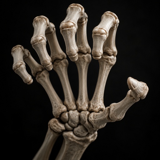 Metacarpal Skeleton Knuckles Hand Grab