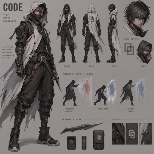 assassin name code, copy cat, copy and paste ability