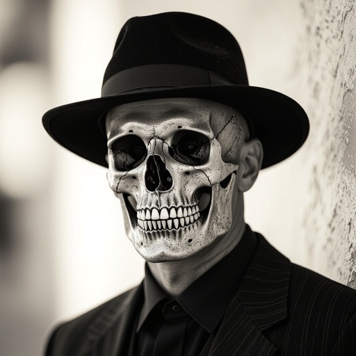 Skull head guy